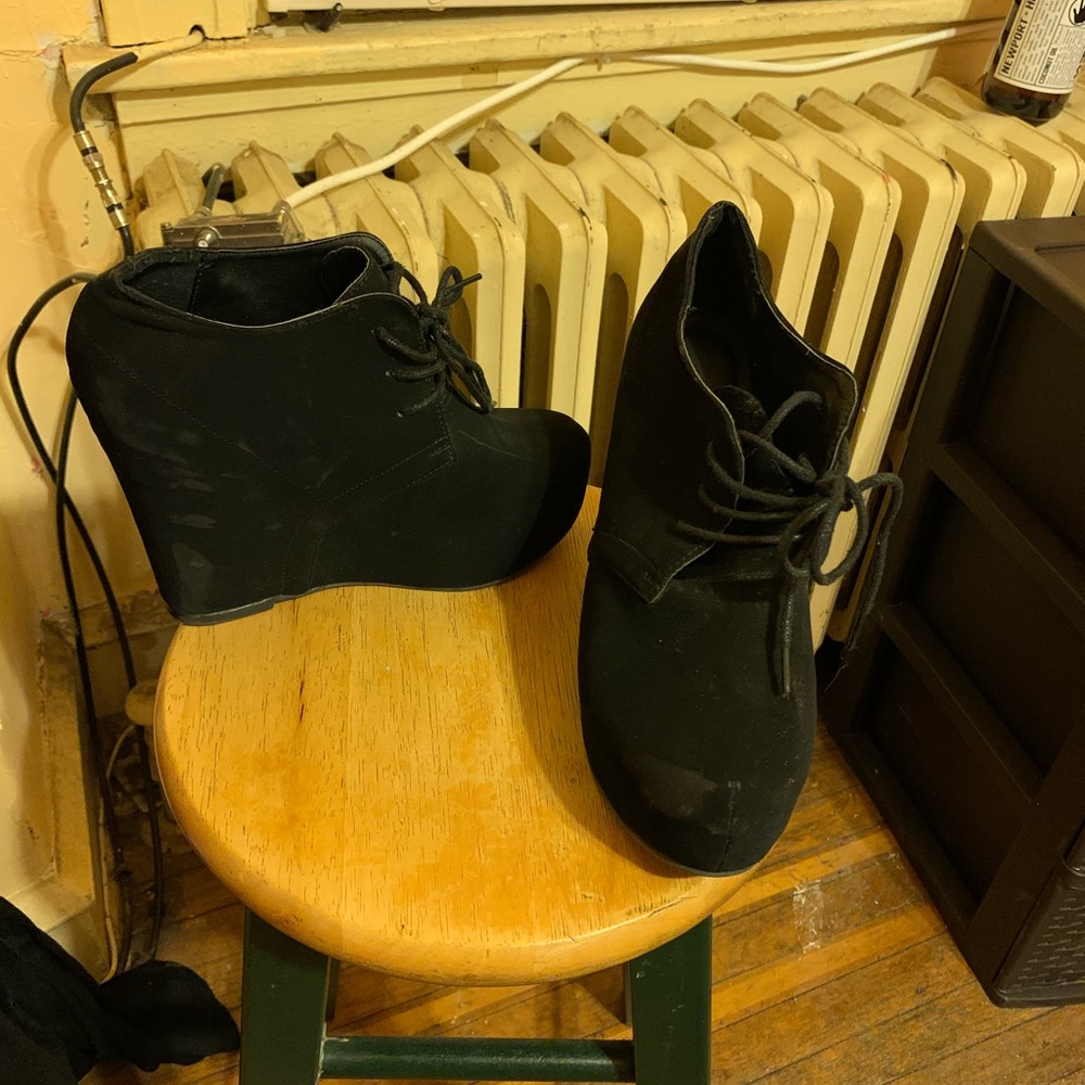 Black booties